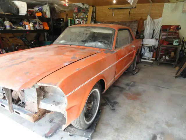 1966 ford mustang complete w/many extra parts