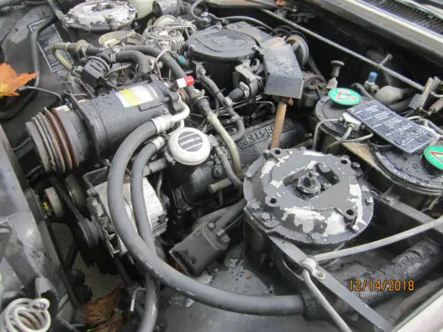 1982 rolls royce spur low miles estate car parts restore good engine, rims