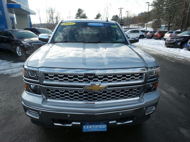 certified 2015 chevrolet silverado 1500 crew cab ltz montpelier, vt 05602 for sale in montpelier, vermont