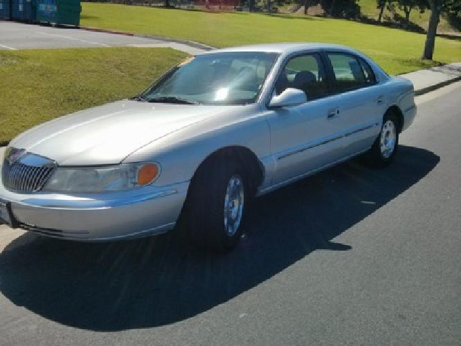 2001 lincoln continental, 109k low miles, 4 new tires, fully loaded, luxury, war in san diego, ca