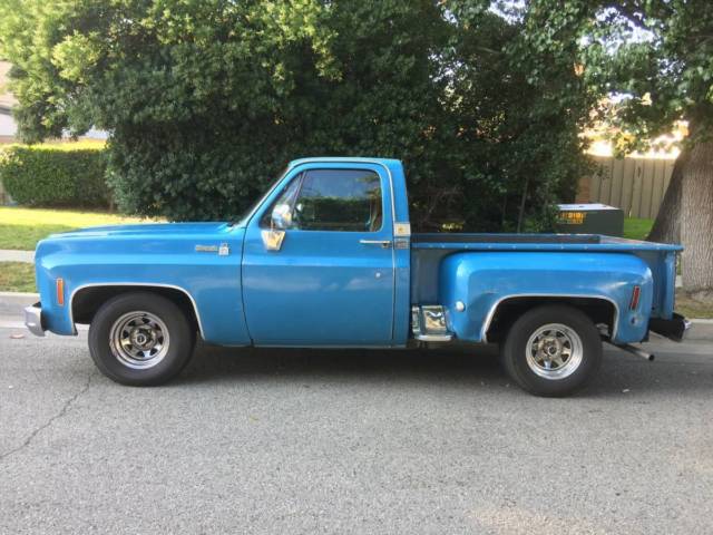 1976 c10 silverado short bed chevy pick up truck matching 454 7.4l