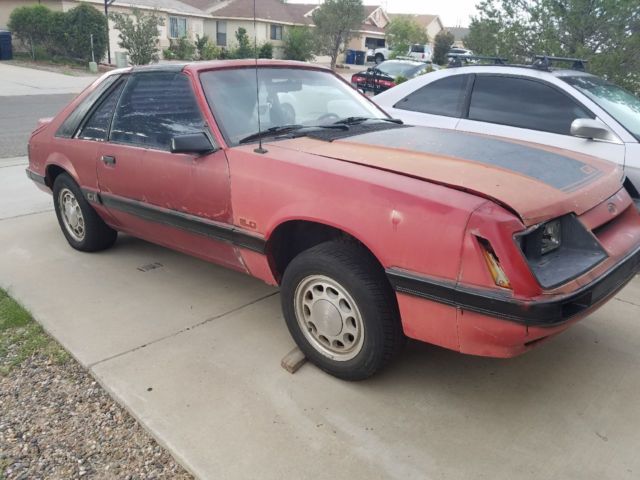 1986 ford mustang gt t top