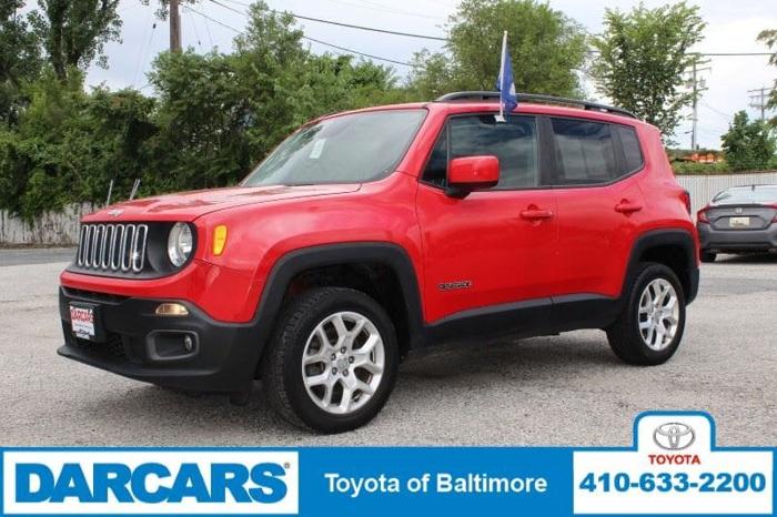 used 2016 jeep renegade 4wd latitude baltimore, md 21224 for sale in baltimore, maryland