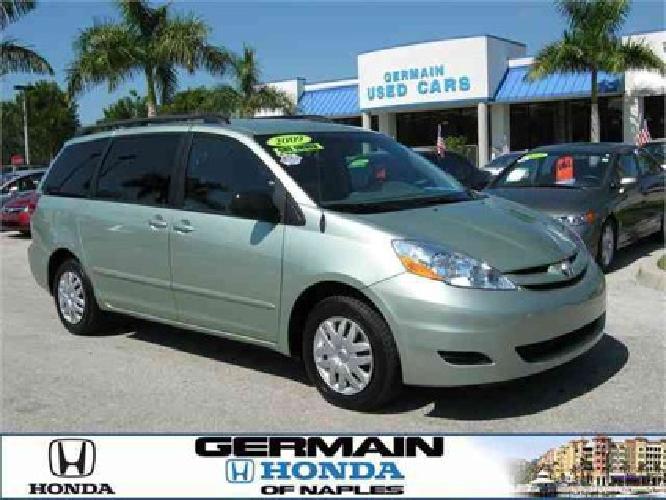 used 2009 toyota sienna ce/le van, 41,896 miles in naples, fl