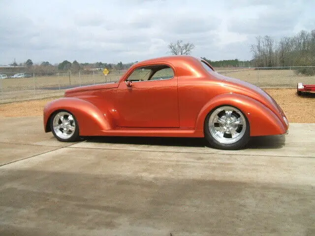 1940 ford coupe. wildrod 3 window body. street rod, hot rod, custom, rat rod