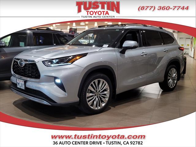 2024 toyota highlander platinum