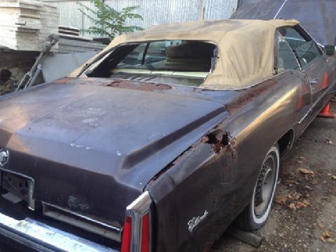 75 cadillac el-dorado convertible in astoria, ny