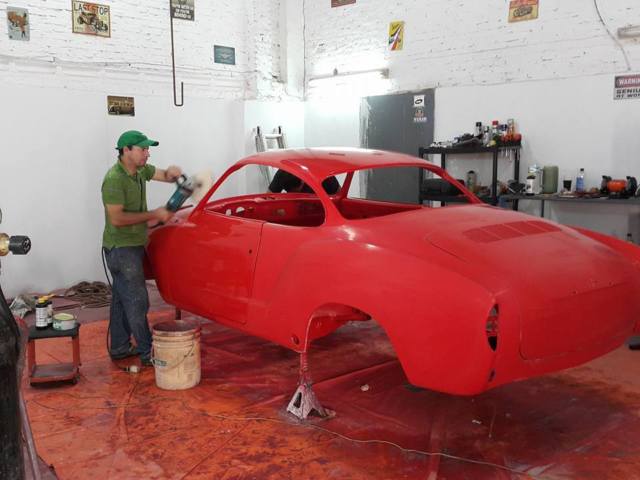 1966 karmann rat rod look