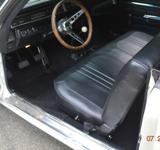 1968 satallite roadrunner 440 4spd very solid beautiful sable white very nice