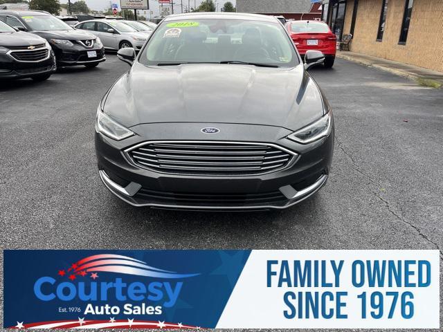 2018 ford fusion hybrid se