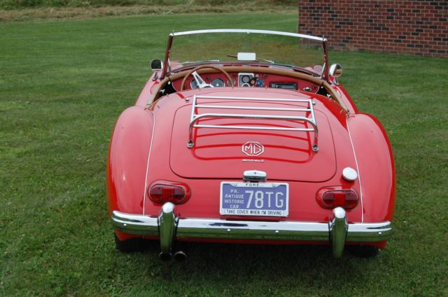 1962 mg mga mkii restored, excellent condition, california car