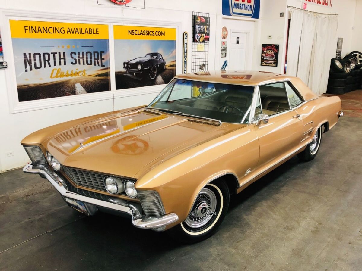 1964 buick riviera, gold with 45,450 miles available now!