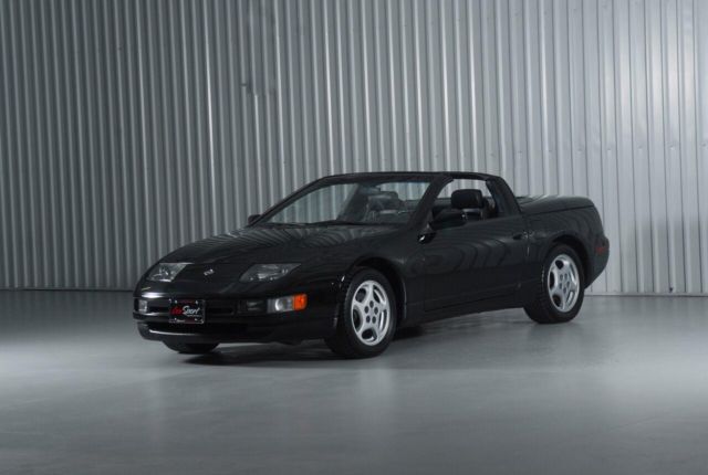 1994 nissan 300zx convertible black/black 5-speed 38,000 1 owner miles 100% mint