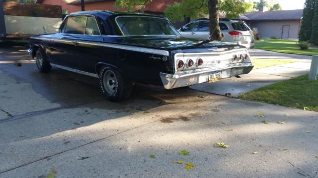 1962 chevy impala 2 door hardtop super sport anniversary gold