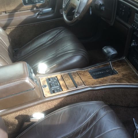 1985 lincoln mark vii bill blass sedan 2-door 5.0l