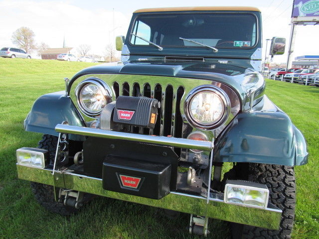 1978 jeep wrangler cj 7 401 amc v8 auto frame off restoration