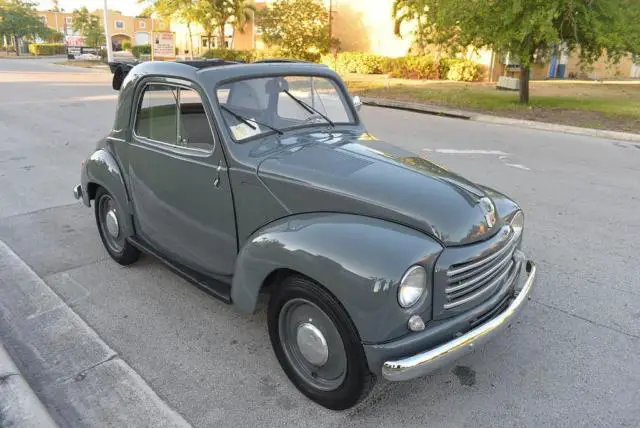 1951 fiat 500 topolino ragtop see video
