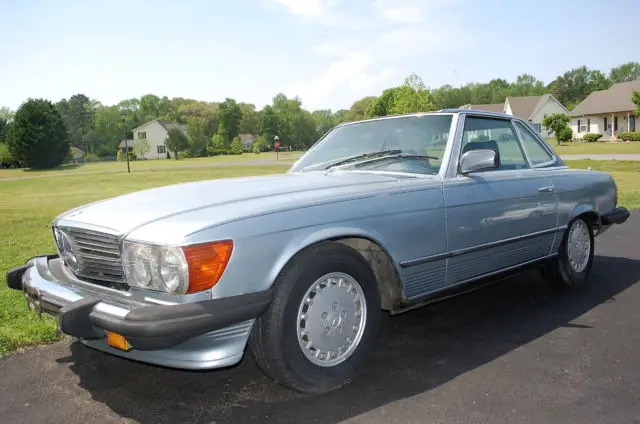 mercedes benz 380sl hardtop/convertible