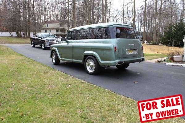 1957 chevrolet suburban carryall suv custom build backup camera navigation dvd