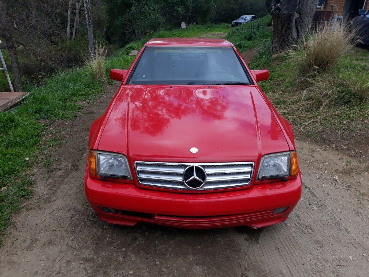mercedes benz 600sl hardtop convertible runs and drives