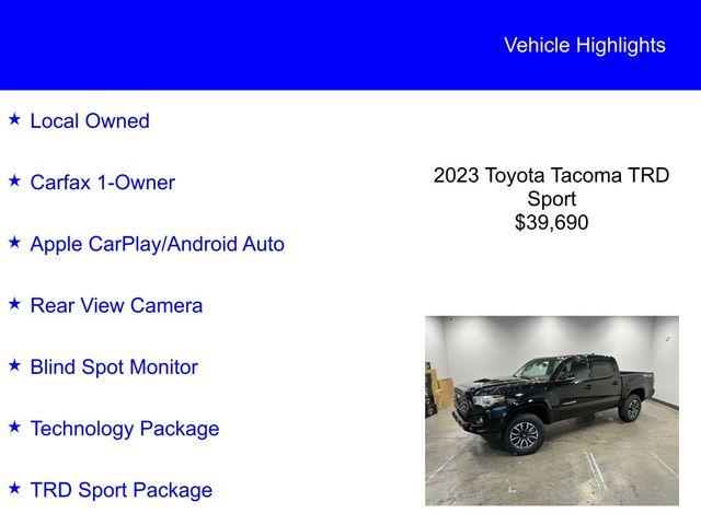 2023 toyota tacoma trd sport
