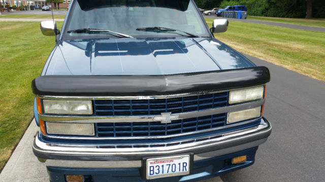 1992 chevy 4x4 step side silverado original shape 109k miles 1-owner no reserve