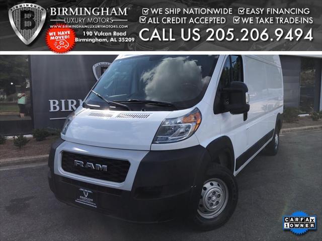 2019 ram promaster 2500 high roof