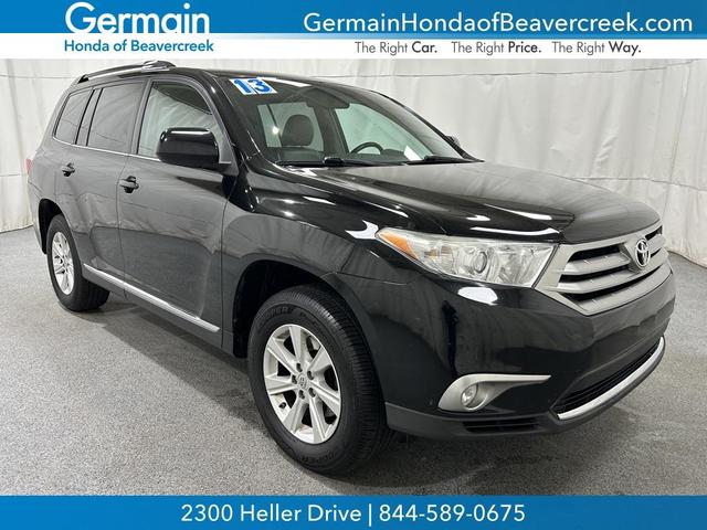 2013 toyota highlander base plus