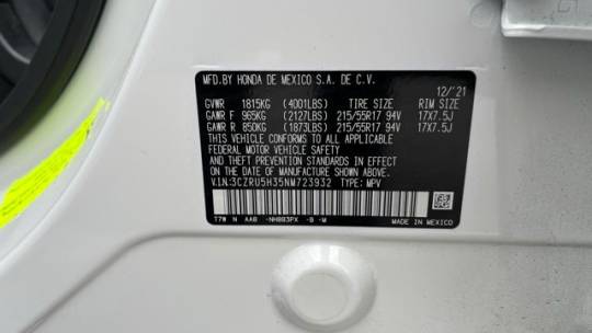 2022 honda hr-v lx