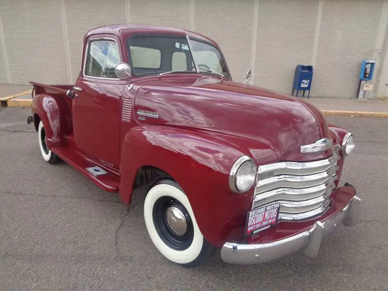 1949 chevrolet 3100 manual rwd gasoline