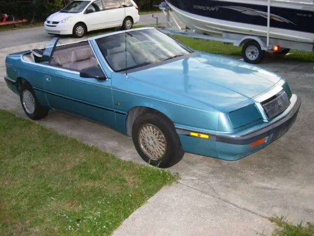 1992 chrysler lebaron convertible low miles only 54k one owner car