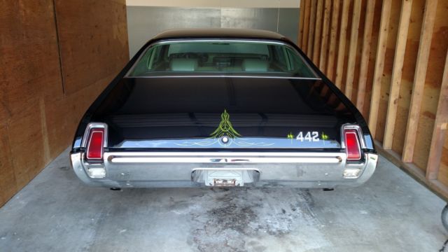 black beauty, mint condition, coupe, 442 clone