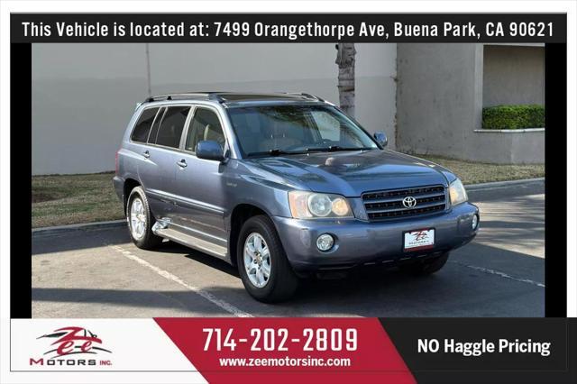 2002 toyota highlander limited