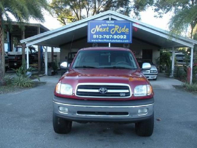 obo real clean 2002 toyota tundra sr5 4d access cab 4.7l~20" wheels~85k miles in tampa, fl