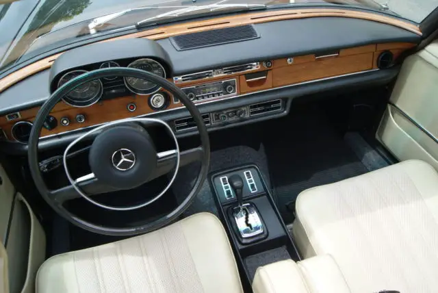 1971 mercedes benz 280se w108 sunroof and floor shift very clean example