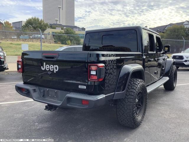 2021 jeep gladiator overland