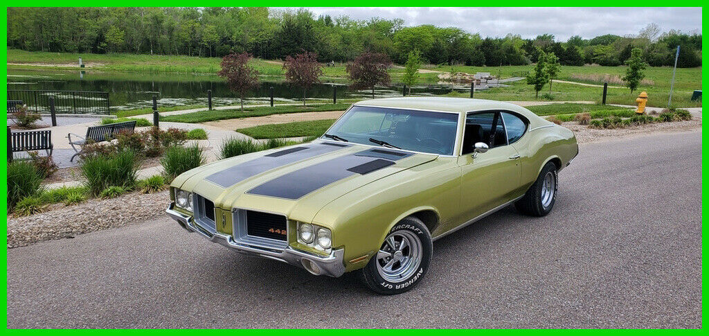 1971 oldsmobile cutlass 442 clone, resent engine and transmission rebuilt