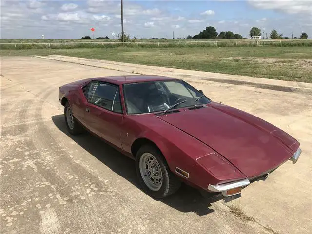 1972 detomaso pantera 62597 miles manual