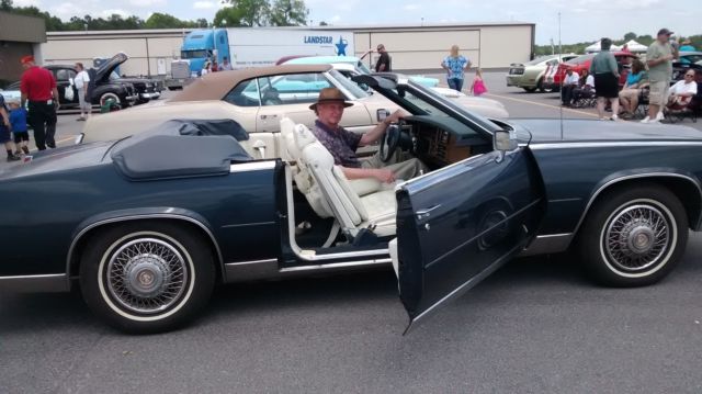 cadillac eldorado 1985 convertible runs great 78,000 miles one owner