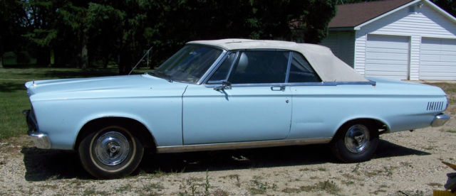 1965 plymouth satellite convertible