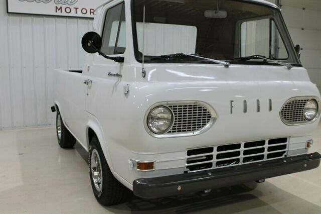 1962 ford econoline 60887 miles white 6cyl 3 speed manual