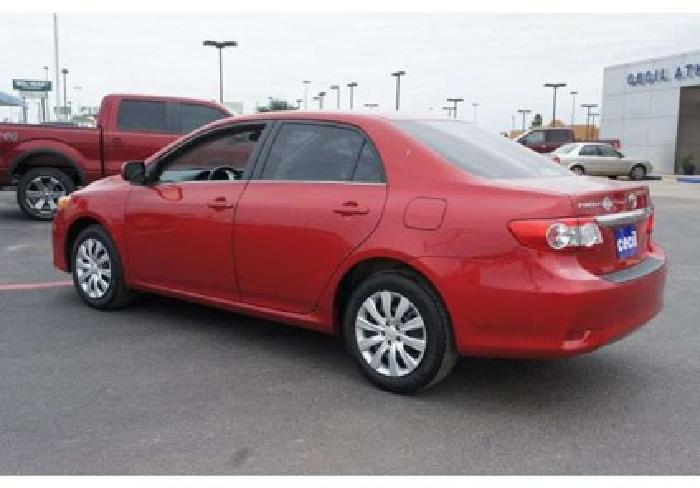 2013 toyota corolla le in hondo, tx