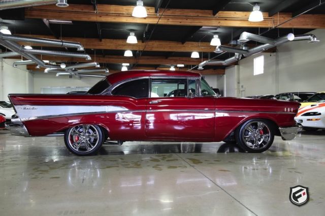 1957 chevrolet bel air 4307 miles hardtop 350 v8 automatic