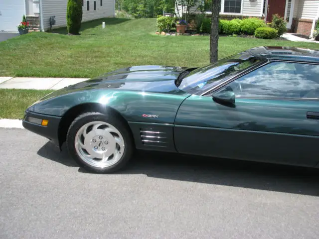 1993 chevy corvette zr-1 7,500 collector owned full pedigre papers showroom new