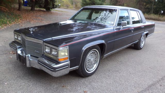 1985 cadillac fleetwood brougham nice!