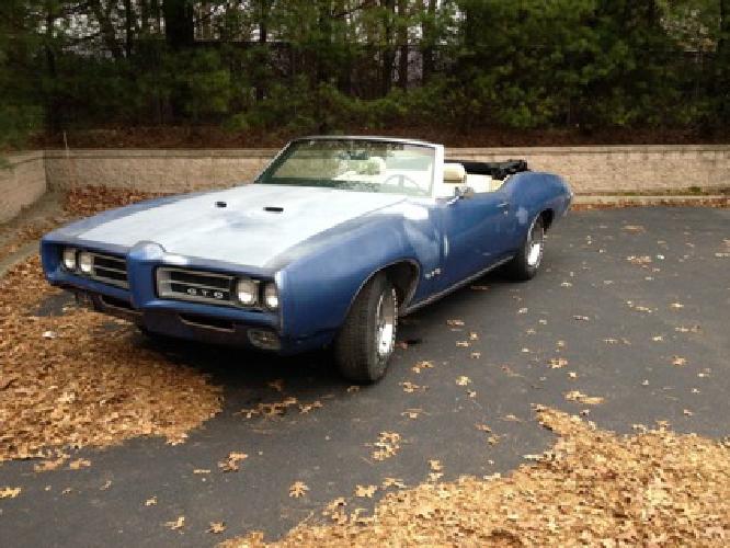 1969 pontiac gto convertible in placentia, ca