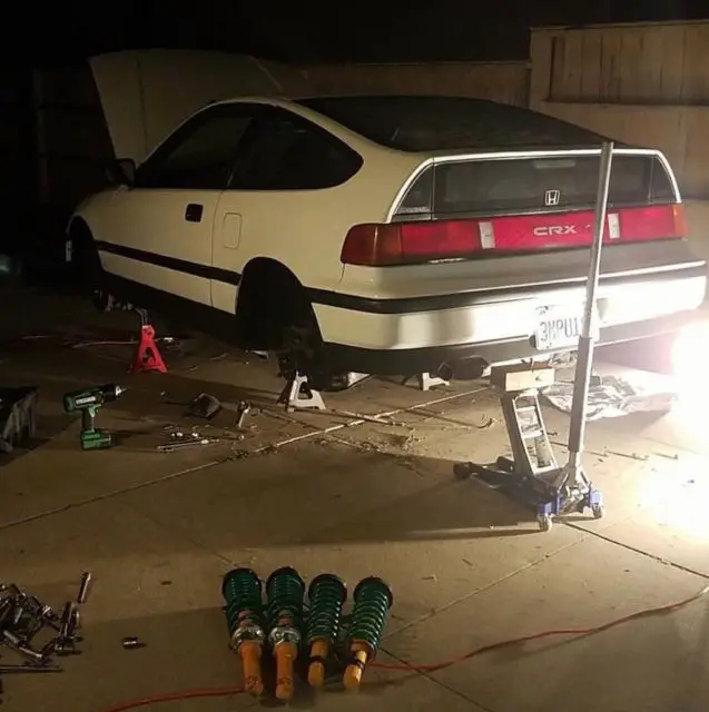 1988 honda crx hf b16a