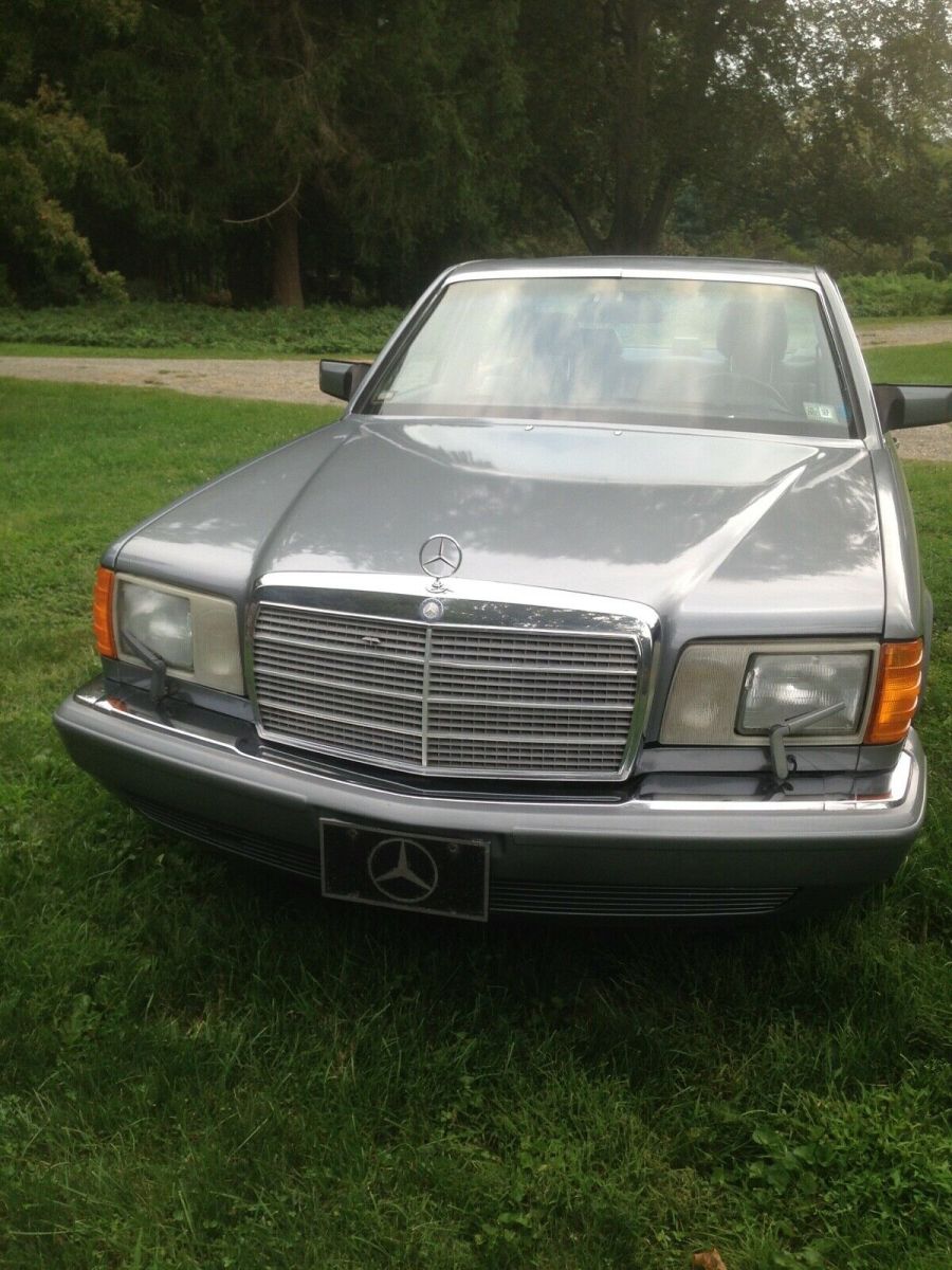 1987 mercedes 560 sel low milage