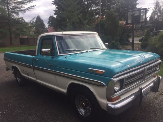 1972 ford f100 xlt ranger, solid truck true survivor 2wd no reserve