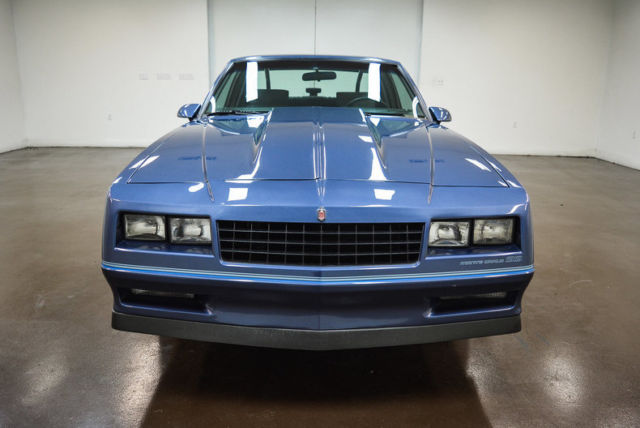 1987 chevrolet monte carlo 2111 miles blue 502 big block v8 turbo 400 automati